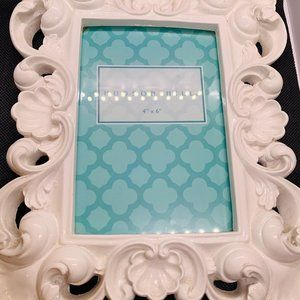 Hudson Hill White Ornate Photo Frame